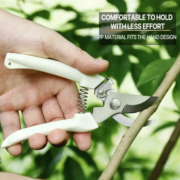 Pruning Garden Scissors Professional Garden Trimmer Orchard Scissors Hand Tools Bonsai Gardening Chopper Pruning Scissors - Image 3