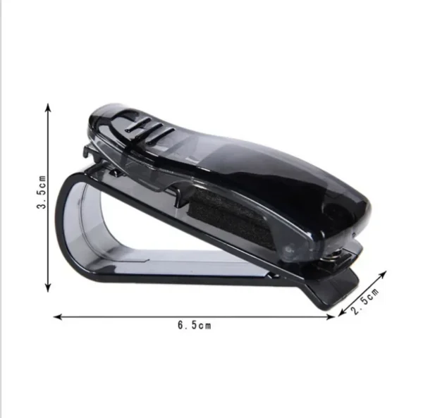 Car Glasses Fastener Clip Holder Auto Sun Visor Glasses Holder Sunglasses Clip Card Holder Eyeglasses Ticket Card Car Accessory - Image 5