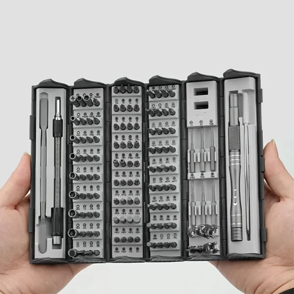 128 in 1 Precision Screwdriver Set Magnetic Phillips Torx Screw Driver Bits Portable Professional Electronic Repair Tool Set - Image 3