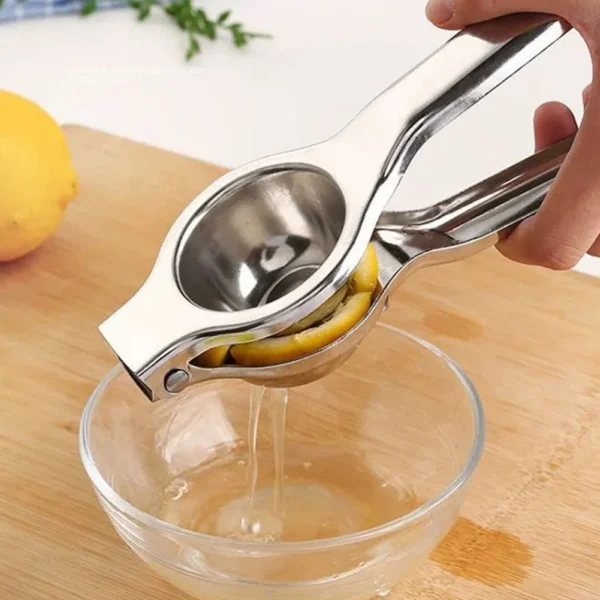 Stainless Steel Lemon Squeezer Manual Fruit Juicers Citrus Press Lime Clip Kitchen Fruit Lemon Grate Food Processors Bar - Image 7