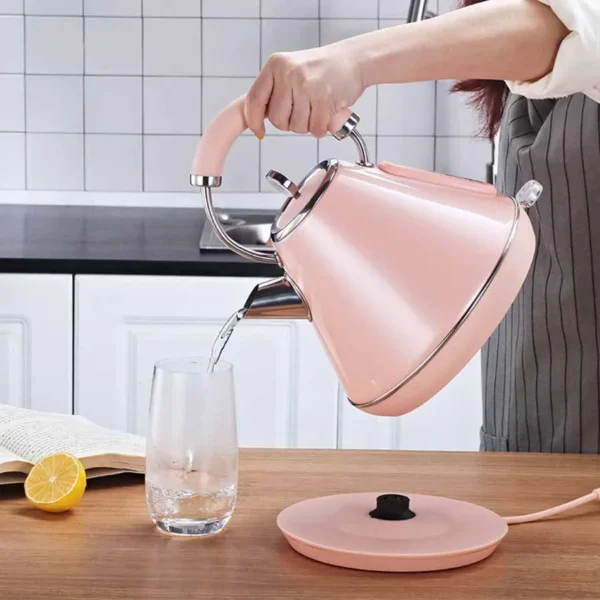 1.8 liter electric kettle 304 stainless steel household electric kettle small household appliances electric kettle 220V1800WD407 - Image 4