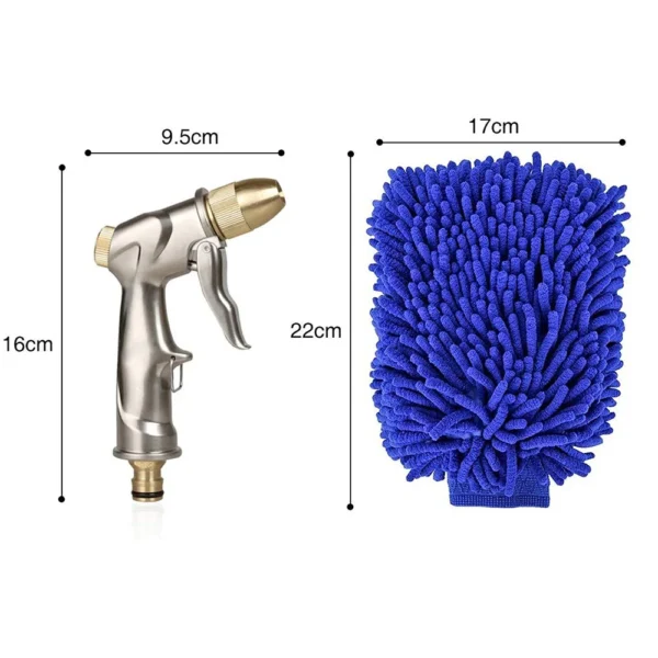 High Pressure metal Garden Water Spray Gardening Sprayer Water Hose Jet Household Lawn Car Washing Guns Yard Watering Sprinkle - Image 5