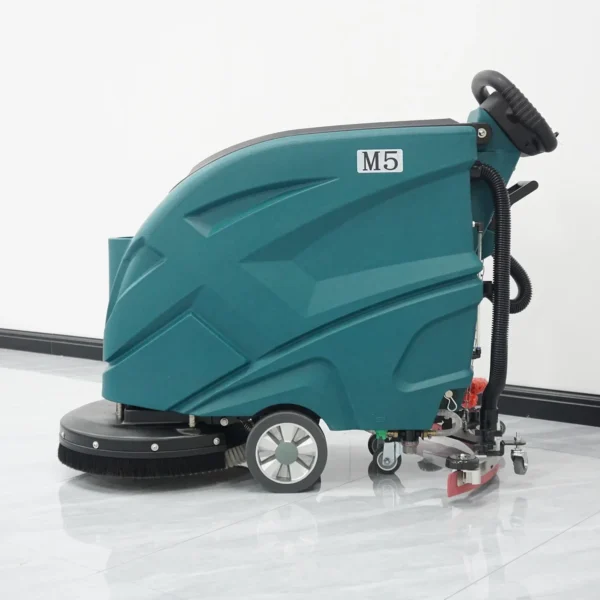 Best Quality Hand Push Walk Behind Floor Cleaning Machine Professional Industrial Commercial Floor Scrubber - Image 4