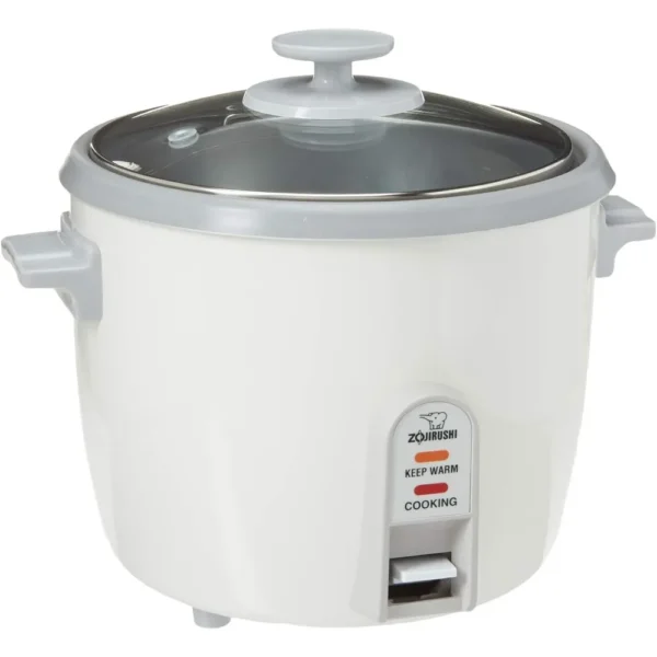 NHS-18 10-Cup (Uncooked) Rice Cooker,White - Image 6