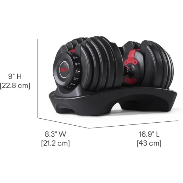 SelectTech 552 Adjustable Dumbbells - Image 2