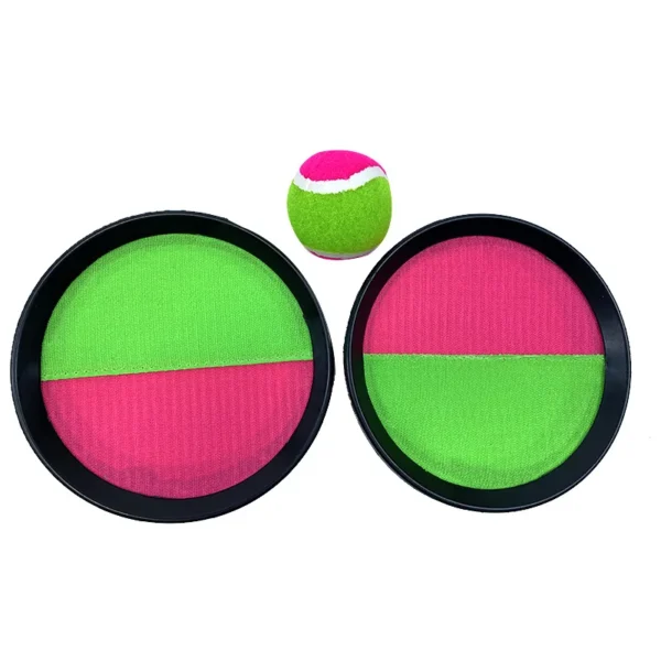 Set Kids Sucker Sticky Ball Toy Outdoor Sports Catch Ball Game Set Throw And Catch Parent-Child Interactive Outdoor Toys WYW - Image 4