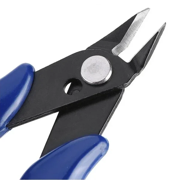 170 Wire Cutter DIY Trimmer Diagonal Side Cutting Cable Nippers Red Blue Pliers Hand Mini Snips Flush Nipper Trimmer Hand Tools - Image 5