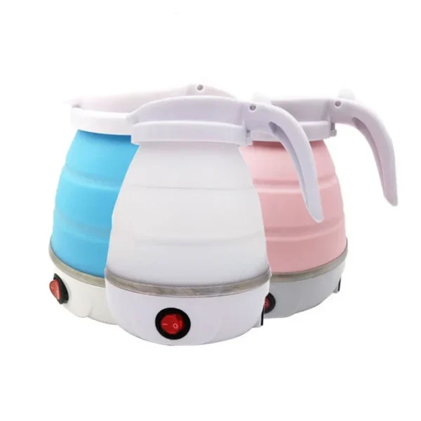 Foldable And Portable Teapot Water Heater 600ML Household Travel Electric Water Kettle 220V Kitchen Appliances Water Boiling Pot - Image 3