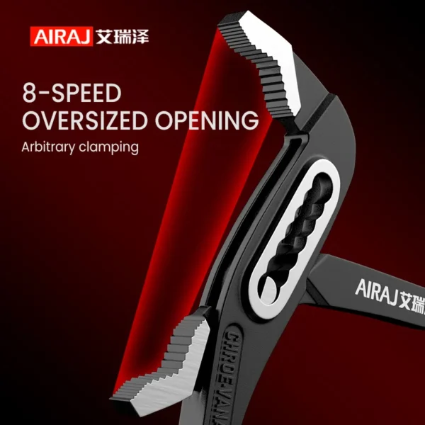 AIRAJ 8/10/12 Inch Water Pump Pliers Quick-release Plumbing Pliers Combination Pliers Plumber Hand Tools - Image 5