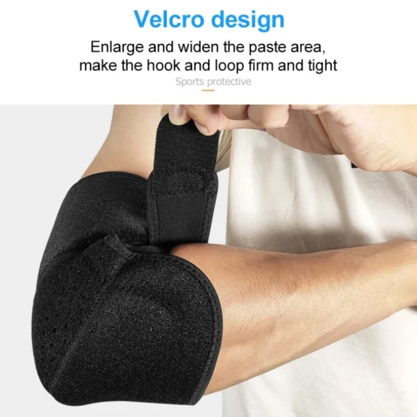 1PCS Sports Elbow Bandage Breathable Elbow Pads Basketball Volleyball Gym Arm Training Adjustable Sports Safety Arm Sleeve Pads - Image 3