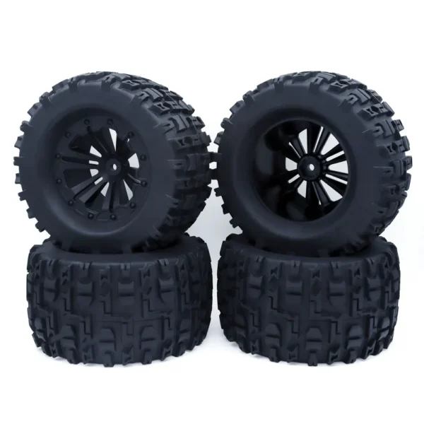 ZD Racing 4PCS 1/10 Monster truck wheels tires 120 mm 125 mm Tires Wheels Buggy for for 1:10 RC Car Crawler Traxxas Scx10 HSP - Image 5