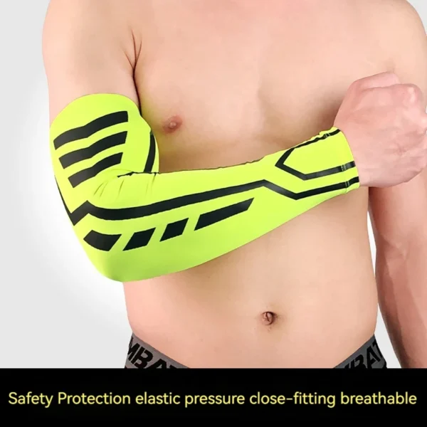 1Pcs Elastic Pressure Sports Wrist Brace Sports Safety Protection Armguard Cuff Outdoor Basketball Cycling Badminton Fitness - Image 2