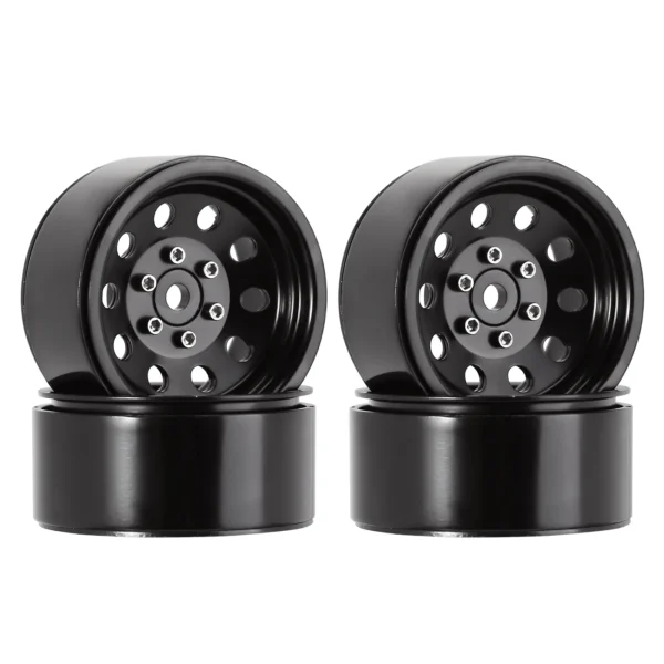 Metal 1.9" Beadlock Wheel Rims 3 Style for 1:10 RC Crawler Car Axial SCX10 90046 TRX4 Redcat GEN8 - Image 5