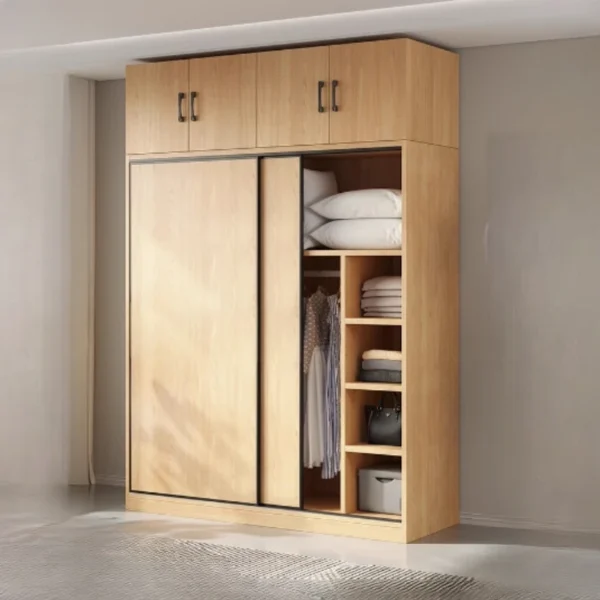 Organizer Shelve Wardrobes Multilayer Doors Open Closets Living Room Wardrobe Shelf Drawers Armario Para Dormitorio Furniture - Image 5