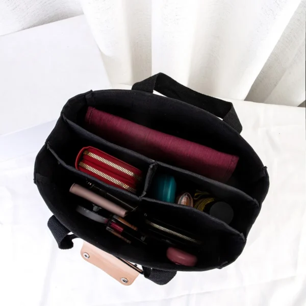 Korean Ins Mommy Bag Fashionable Multi-functional Mother and Baby Shoulder Messenger Bag Portable Canvas Baby Mother Bag - Image 4