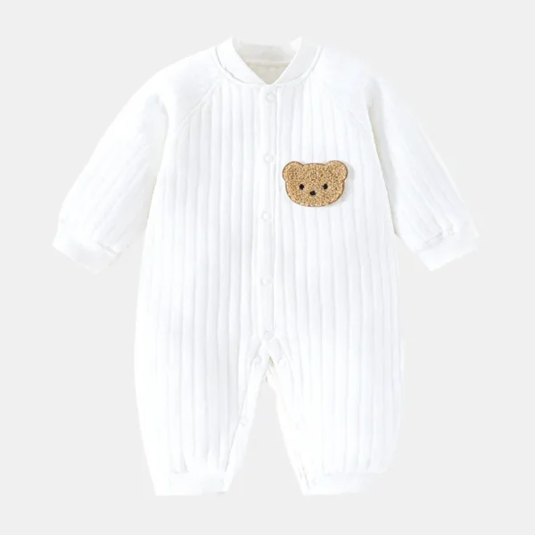 2024 Baby Clothes Jumpsuit Baby Bodysuits One-piece Clothespin 100 Cotton Warm Spring Baby Romper Photography Rompers - Image 2