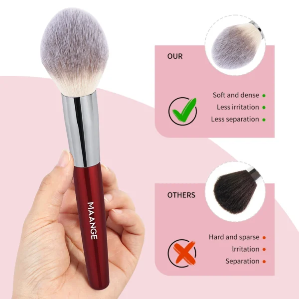 MAANGE 1/2pcs Makeup Brushes Foundation Concealer Powder Brush Soft Detail Eyeshadow Brush Cosmetic Flawless Make Up Tools - Image 3